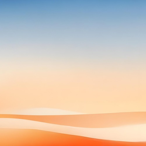 Digital Painting Gradient Of Blue White Orange And Orange Colors Soft Transition Smooth Texture Abstract Background Minimalist Design Vibrant Hues Modern Art Simple Composition Calming Effect Bold And Slim 9 8fb3