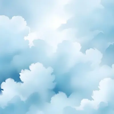 Digital Painting Light Blue And White Watercolor Background With Soft Diffused Edges Creating A Dreamy And Ethereal Atmosphere Reminiscent Of Clouds Or Sky Bold And Slim Lines Brush Strokes 45 2cbe
