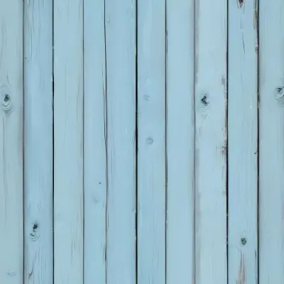 Light Blue Wooden Planks With Visible Wood Grain And Knots Arranged Horizontally Creating A Rustic And Textured Surface 28 Af10