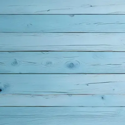 Light Blue Wooden Planks With Visible Wood Grain And Knots Arranged Horizontally Creating A Rustic And Textured Surface 37 77aa