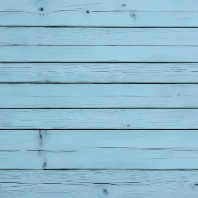 Light Blue Wooden Planks With Visible Wood Grain And Knots Arranged Horizontally Creating A Rustic And Textured Surface 41 2331