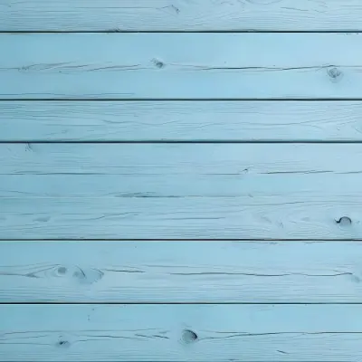 Light Blue Wooden Planks With Visible Wood Grain And Knots Arranged Horizontally Creating A Rustic And Textured Surface 43 E60e