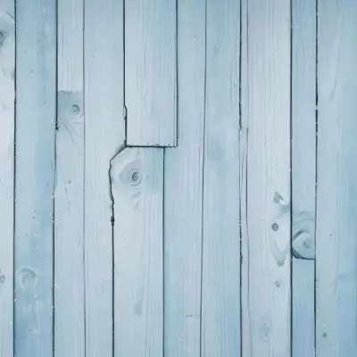 Light Blue Wooden Planks With Visible Wood Grain And Nail Heads Arranged Horizontally To Form A Textured Background 4 773e