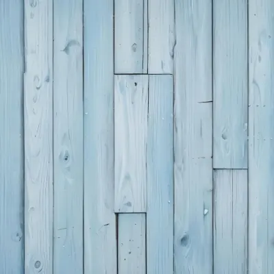 Light Blue Wooden Planks With Visible Wood Grain And Nail Heads Arranged Horizontally To Form A Textured Background 6 497f