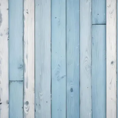 Light Blue Wooden Planks With Visible Wood Grain And Nail Heads Arranged Horizontally To Form A Textured Background 9 Bd6c