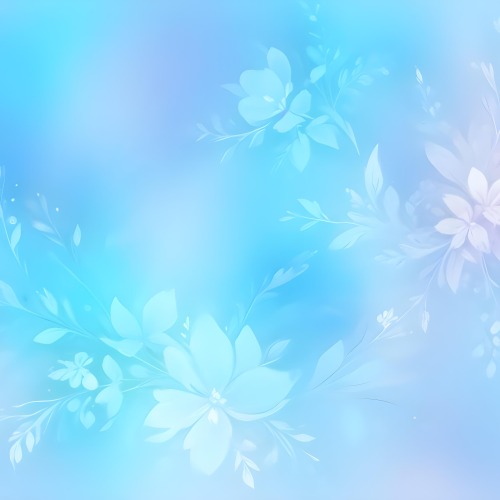 Minimal Soft Studio Light Photography Abstract Background With Light Blue And White Floral Patterns Soft Pastel Colors And A Dreamy Ethereal Quality Creating A Gentle And Calming Visual Effect High Detail Solid 20 A669