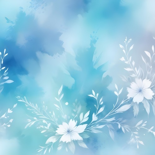 Minimal Soft Studio Light Photography Abstract Background With Light Blue And White Floral Patterns Soft Pastel Colors And A Dreamy Ethereal Quality Creating A Gentle And Calming Visual Effect High Detail Solid 23 97d8