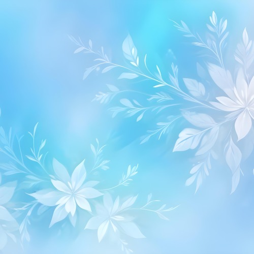 Minimal Soft Studio Light Photography Abstract Background With Light Blue And White Floral Patterns Soft Pastel Colors And A Dreamy Ethereal Quality Creating A Gentle And Calming Visual Effect High Detail Solid 30 22fb