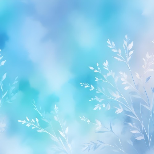 Minimal Soft Studio Light Photography Abstract Background With Light Blue And White Floral Patterns Soft Pastel Colors And A Dreamy Ethereal Quality Creating A Gentle And Calming Visual Effect High Detail Solid 39 22c3