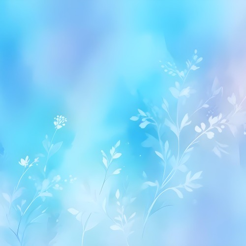 Minimal Soft Studio Light Photography Abstract Background With Light Blue And White Floral Patterns Soft Pastel Colors And A Dreamy Ethereal Quality Creating A Gentle And Calming Visual Effect High Detail Solid 57 C92f