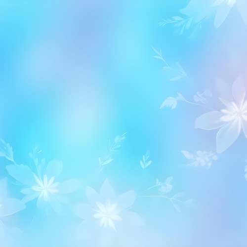 Minimal Soft Studio Light Photography Abstract Background With Light Blue And White Floral Patterns Soft Pastel Colors And A Dreamy Ethereal Quality Creating A Gentle And Calming Visual Effect High Detail Solid 71 9ad4