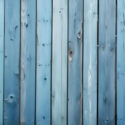 Old Wooden Fence With Blue Paint Vertical Planks Weathered Texture Rustic Background 27 5728