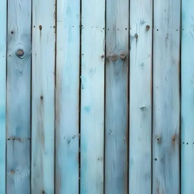 Old Wooden Fence With Blue Paint Vertical Planks Weathered Texture Rustic Background 5 2e8e
