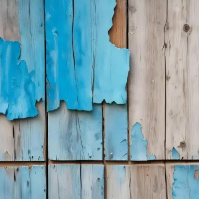 Old Wooden Planks With Peeling Blue Paint Weathered Texture Rustic Surface Aged Wood Close Up Shot Natural Light Vintage Background 8 3c8a