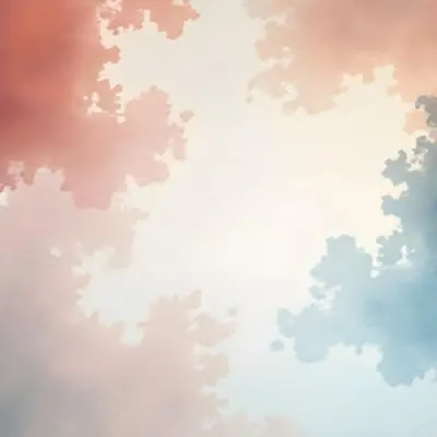 Soft Blurred Pastel Colored Background With Hues Of Pink Blue And Yellow 8 8165