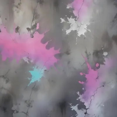 Surreal And Dreamlike Rough Concrete Surface With A Mottled Gray Texture Saturated Pastel Dreamy Atmosphere Liquid Psychedelic 27 1388