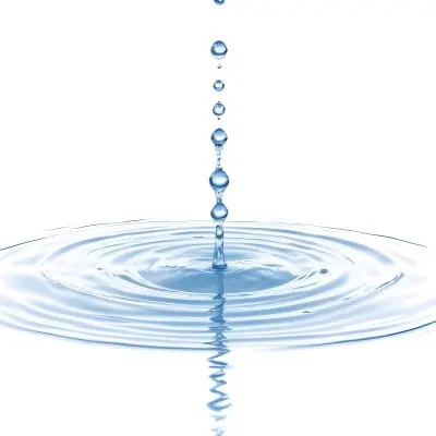 Water Drops Falling Into A Pool Of Water Creating Ripples Isolated On A White Background Clean And Minimalist High Resolution 10 D8fb