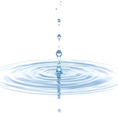 Water Drops Falling Into A Pool Of Water Creating Ripples Isolated On A White Background Clean And Minimalist High Resolution 16 1137