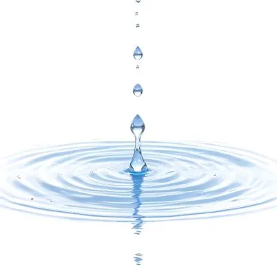 Water Drops Falling Into A Pool Of Water Creating Ripples Isolated On A White Background Clean And Minimalist High Resolution 19 4cf3