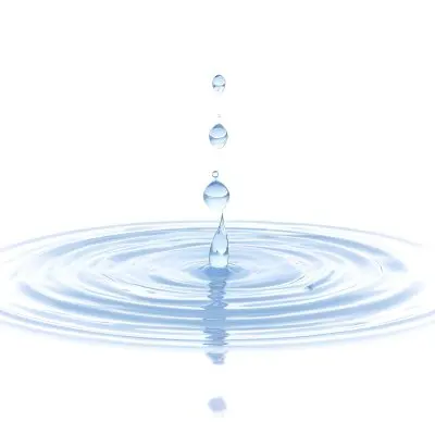 Water Drops Falling Into A Pool Of Water Creating Ripples Isolated On A White Background Clean And Minimalist High Resolution 21 60cd