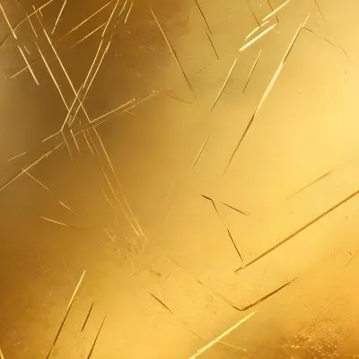 Watercolor Painting Golden Metallic Surface With Diagonal Lines And Reflections Creative Detailed Brush Stroke Minimal Spalsh 56 F8f5