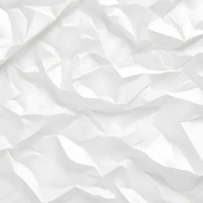 White Crumpled Paper Texture With Visible Folds And Creases Creating A Textured Background 10 9675