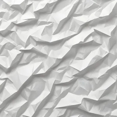 White Crumpled Paper Texture With Visible Folds And Creases Creating A Textured Background 21 Abec