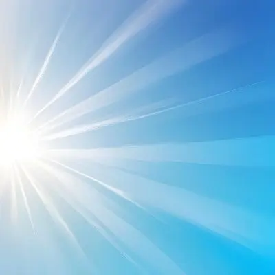 White Light Rays Emanating From The Left Side Fading Into A Gradient Of Light Blue And White Creating A Bright And Ethereal Effect 11 C42d