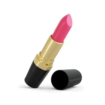 3d Model A Pink Lipstick With A White Tube And A White Cap On A White Background Figure Octane Render Volumetric Highly Detailed Videogame Aesthetic 8 05d9