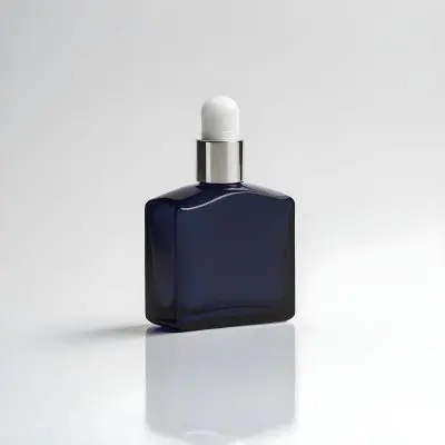 3d Model A White Perfume Bottle With A White Cap On A White Background With A Reflection On The Surface Figure Octane Render Volumetric Highly Detailed Videogame Aesthetic 37 Ac62