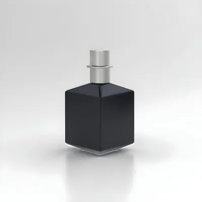 3d Model A White Perfume Bottle With A White Cap On A White Background With A Reflection On The Surface Figure Octane Render Volumetric Highly Detailed Videogame Aesthetic 38 32be