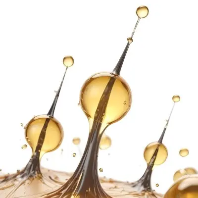 3d Model Hair Follicles With Oil Drops On A White Background Close Up View Of Hair And Scalp Hair Care Concept Hair Treatment Hair Health Figure Octane Render Volumetric Highly Detailed Videogame Aesthetic 22 Def4