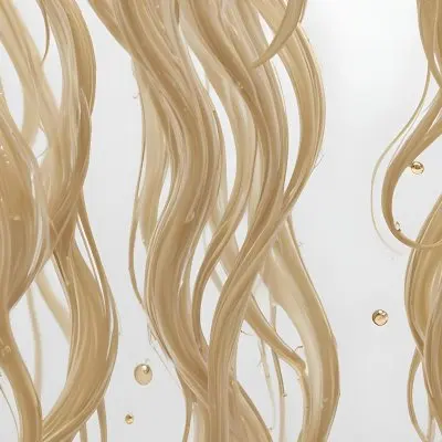 3d Model Hair Follicles With Oil Drops On A White Background Close Up View Of Hair And Scalp Hair Care Concept Hair Treatment Hair Health Figure Octane Render Volumetric Highly Detailed Videogame Aesthetic 39 3187
