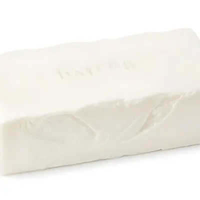 A Bar Of White Soap With A Slightly Rough Texture Casting A Soft Shadow On A Plain White Background 23 Bf25