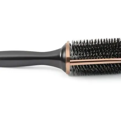 A Close Up Image Of A Round Hair Brush With Metal Bristles 8 2a3f