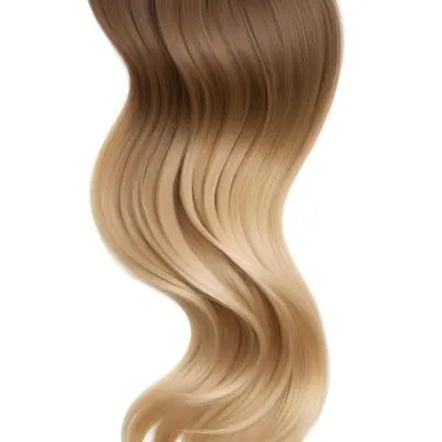A Close Up Image Of Long Wavy Blonde Hair With Brown Roots Showcasing A Natural Looking Ombre Or Balayage Hair Color Effect 12 F901