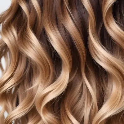 A Close Up Image Of Long Wavy Blonde Hair With Brown Roots Showcasing A Natural Looking Ombre Or Balayage Hair Color Effect 15 Fa5b
