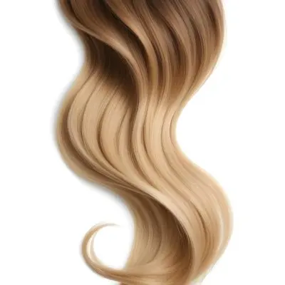 A Close Up Image Of Long Wavy Blonde Hair With Brown Roots Showcasing A Natural Looking Ombre Or Balayage Hair Color Effect 3 6a41
