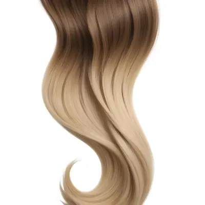 A Close Up Image Of Long Wavy Blonde Hair With Brown Roots Showcasing A Natural Looking Ombre Or Balayage Hair Color Effect 7 F3dc