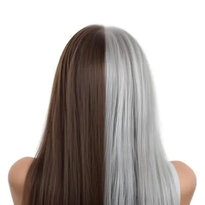 A Middle Aged Caucasian Woman With Long Straight Brown And Gray Hair 31 5ec6