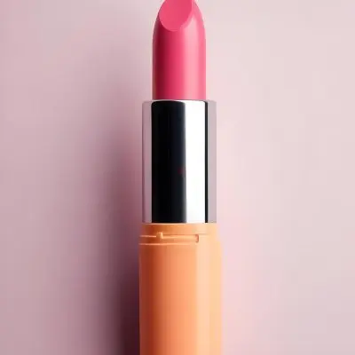A Pink Lipstick With A Pink Tube On A Light Pink Background The Lipstick Is New And Unused The Lighting Is Soft And Diffused 15 7a4a