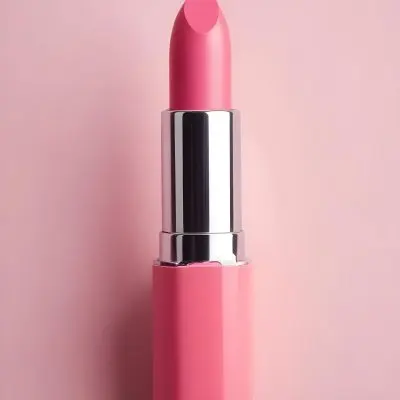 A Pink Lipstick With A Pink Tube On A Light Pink Background The Lipstick Is New And Unused The Lighting Is Soft And Diffused 21 49cd