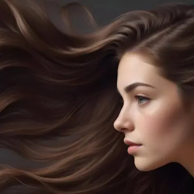 A White Woman 23 Years Old With Long Brown Hair In A Studio 22 185a