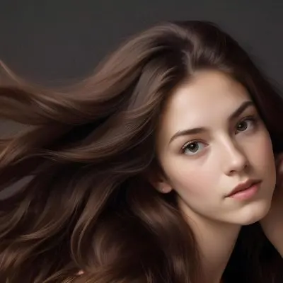 A White Woman 23 Years Old With Long Brown Hair In A Studio 28 Dccf
