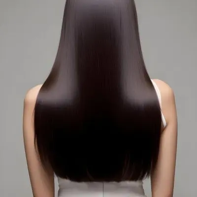 A Young Asian Woman With Long Straight Dark Brown Hair 12 Ff21