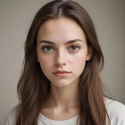 A Young Caucasian Woman
