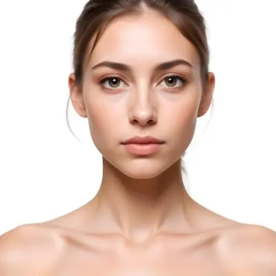 A Young Caucasian Woman With Long Brown Hair And Light Skin Wearing Minimal Makeup And Looking Directly At The Camera With A Neutral Expression 7 9a60