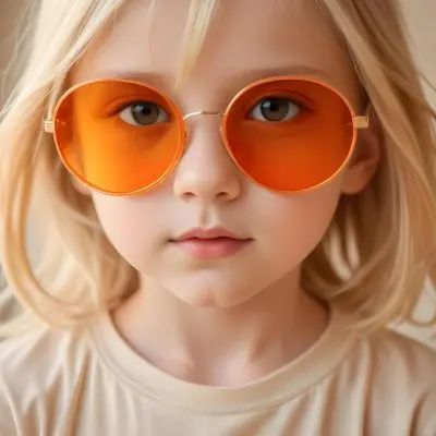 A Young Girl Approximately 6 Years Old