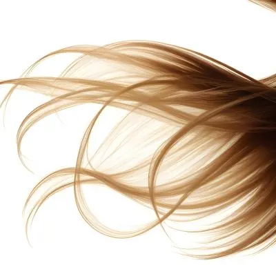 Brown And Blonde Hair Strands Dark Roots Light Ends Flowing Dynamic Composition Studio Lighting White Background Hair Care Concept Beauty And Fashion 19 0aab