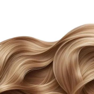Brown Hair With Blonde Highlights Wavy Texture Close Up Shot Strands Overlapping Natural Lighting Clean White Background Hair Styled In Loose Waves Natural Look Hair Care Product Advertisement 25 B8ce